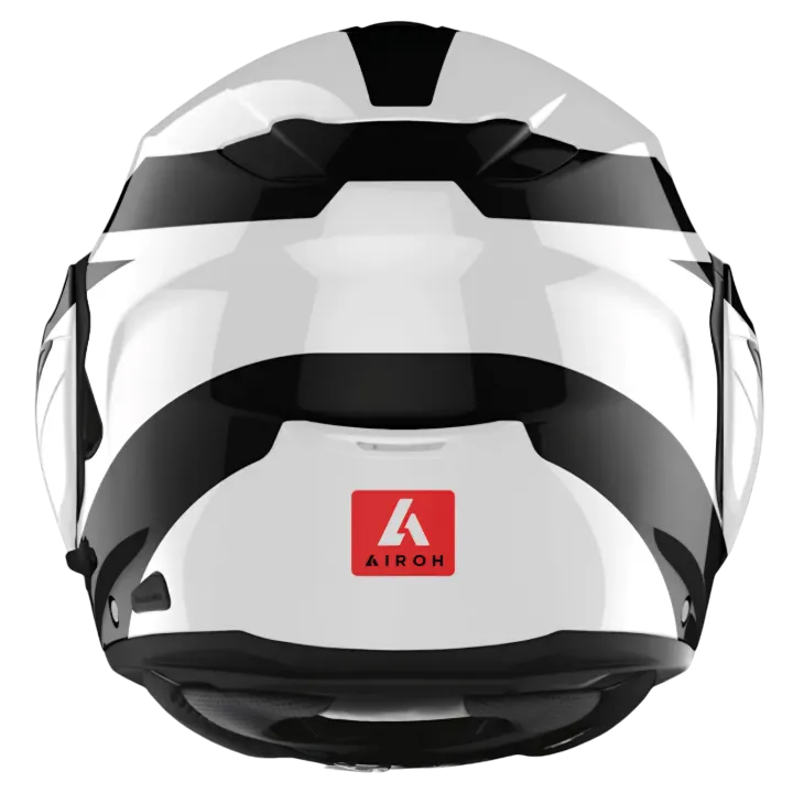 CASCO ABATIBLE AIROH REV19 LEADEN RED GLOSS