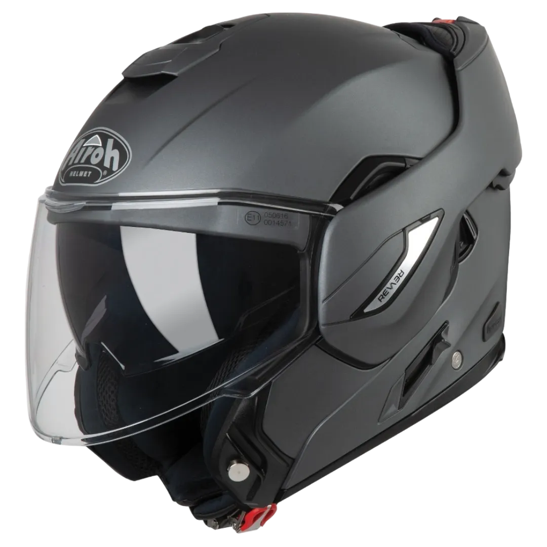 CASCO ABATIBLE AIROH REV19 COLOR GREY CONCRETE MATT