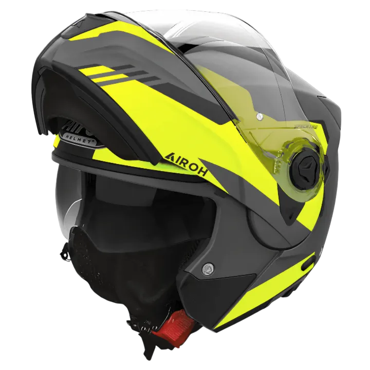 CASCO ABATIBLE AIROH SPECKTRE CLEVER YELLOW MATT