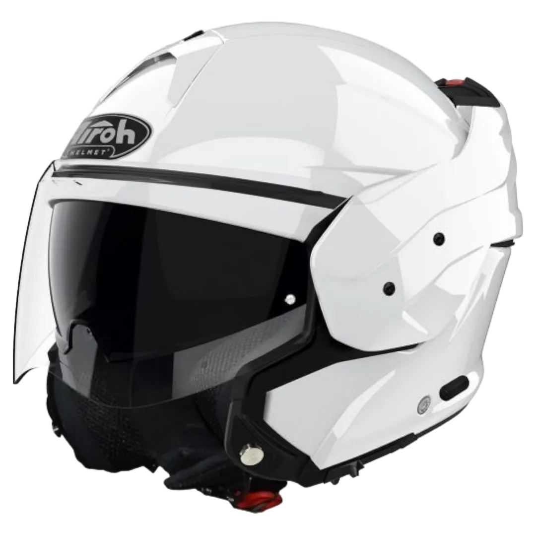 CASCO ABATIBLE AIROH MATHISSE COLOR WHITE GLOSS