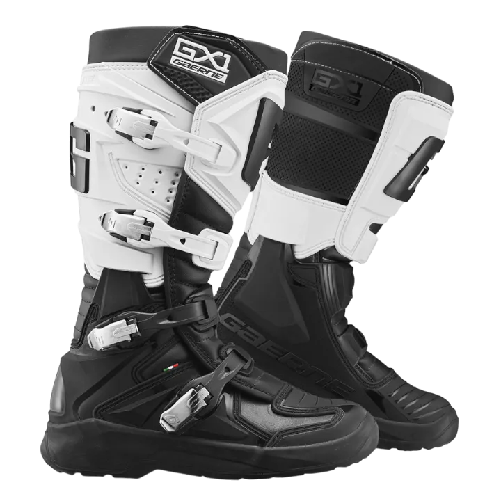 BOTAS CROSS/ENDURO GAERNE GX1 EVO WHITE BLACK