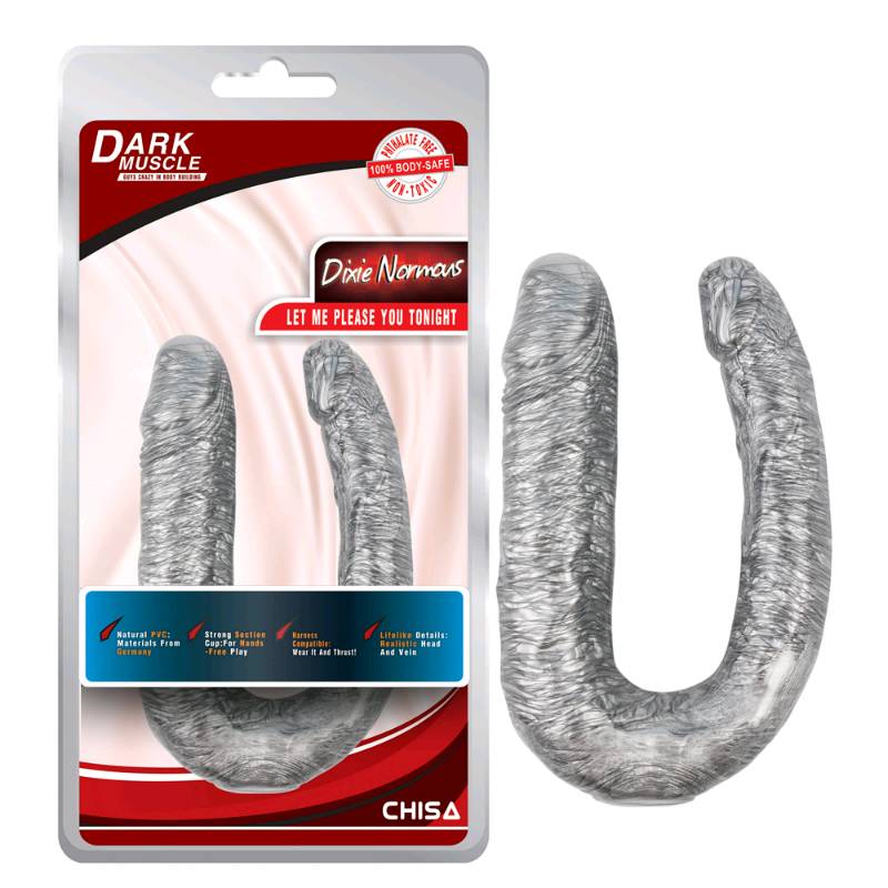 DILDO DOBLE CABEZA PLATA EN C. CHISA - CN-711982490