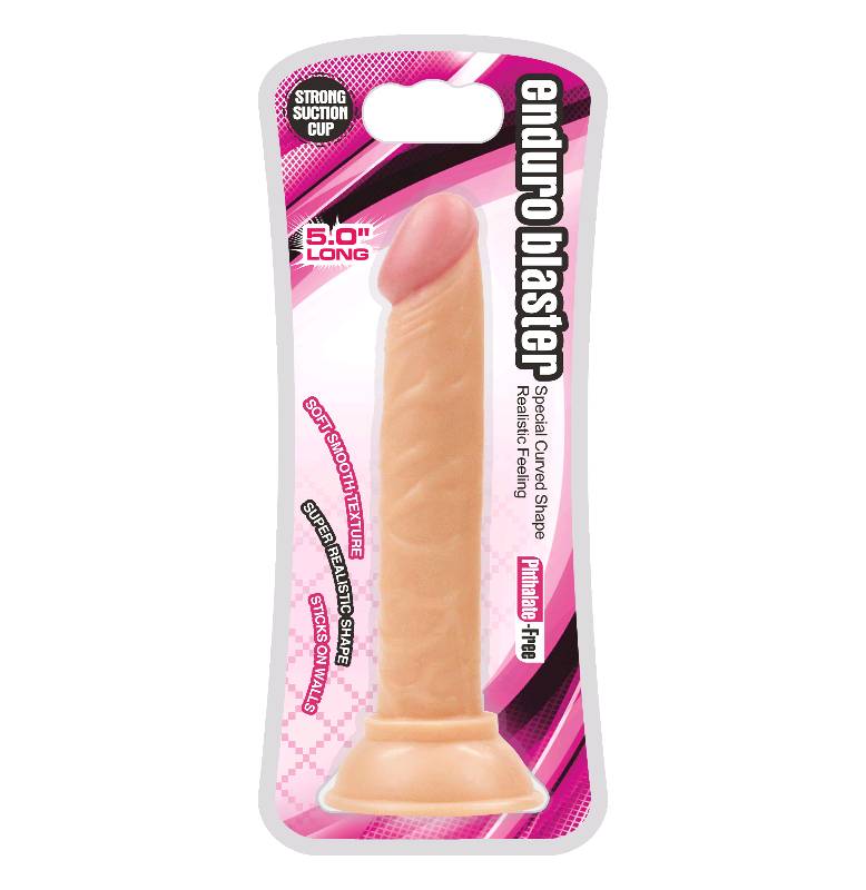 DILDO MEDIUM 5" CON BASE DE SUCCION. LOVETOY - 250050