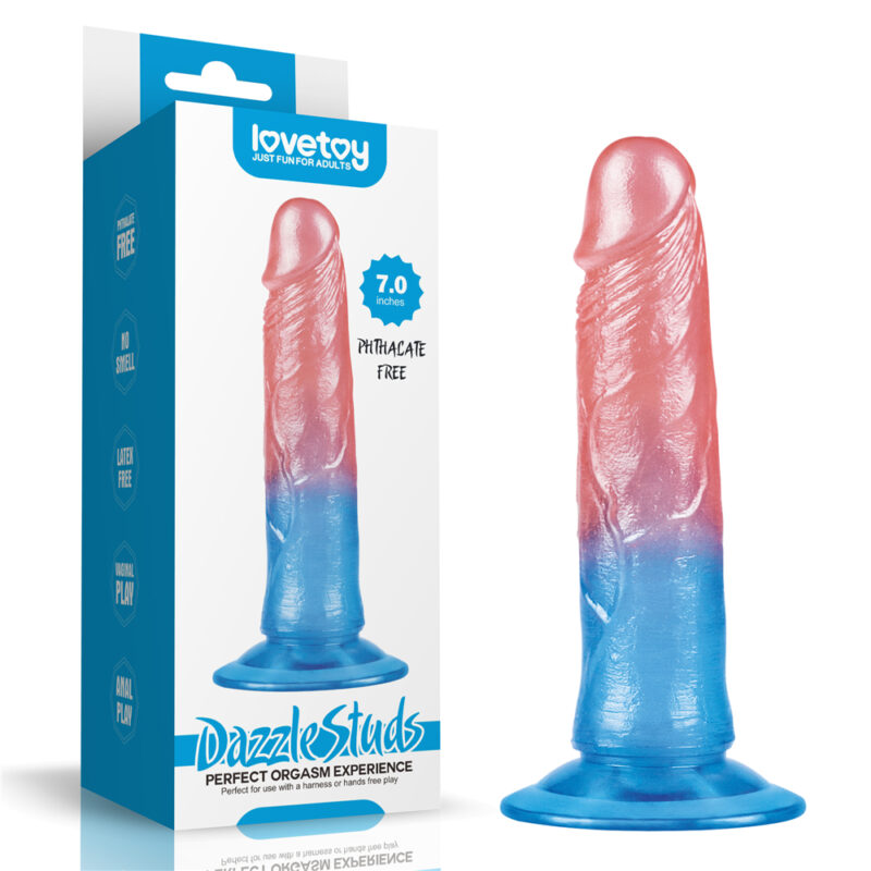 DILDO DAZZLE STUDS 16,5CM LOVETOY-LV318010