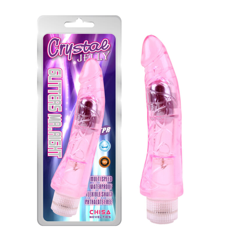 DILDO VIBRADOR MR.RIGHT CRYSTALJELLY CN-131852112