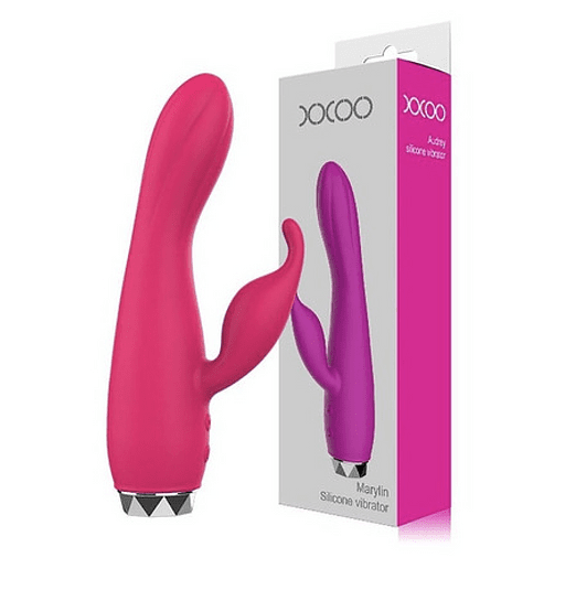 VIBRADOR 10 FRECUENCIAS CON ESTIMULADOR. DOCOO - VV121