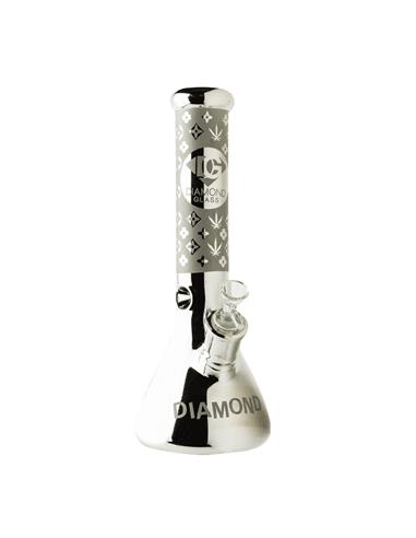 BONG ESPECIAL ELECTROPLATED SILVER - BY ZF