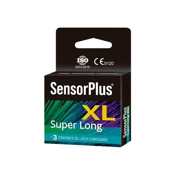 PRESERVATIVOS SENSOR PLUS - SUPER LONG XL