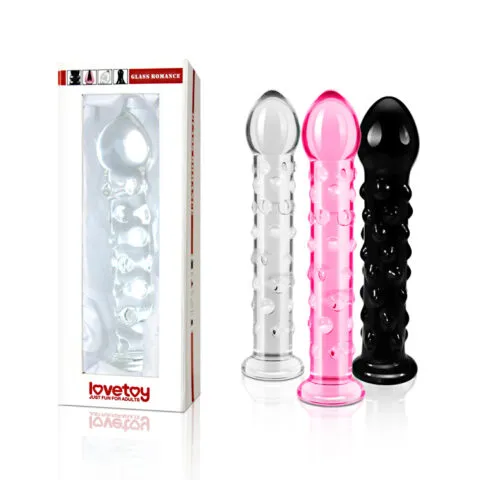 PLUG ANAL GLASSROMANCE LOVETOY GS02BK