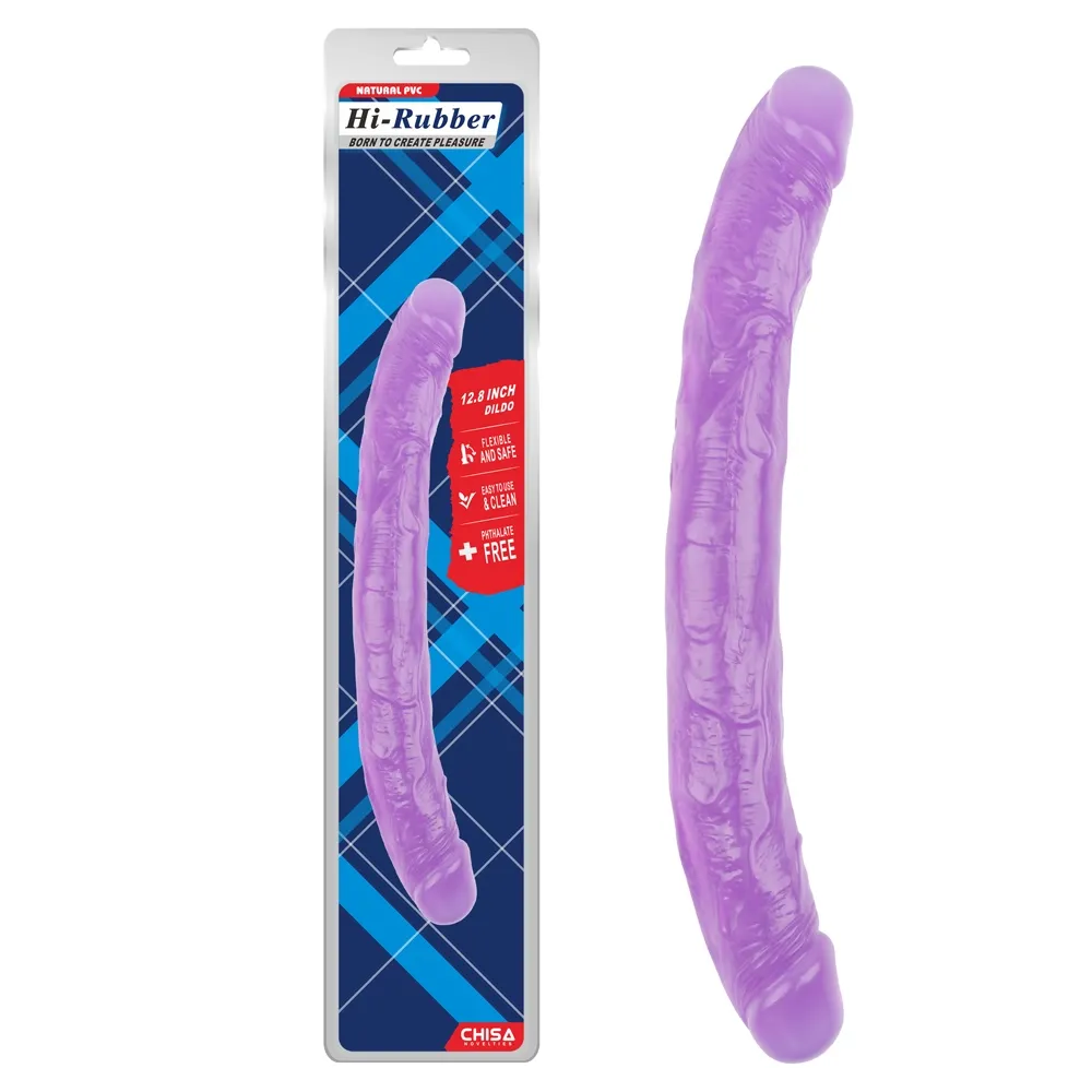 DILDO DOBLE GLEN MCQ HI-RUBBER 32,5 CM CHISA CN-711926481