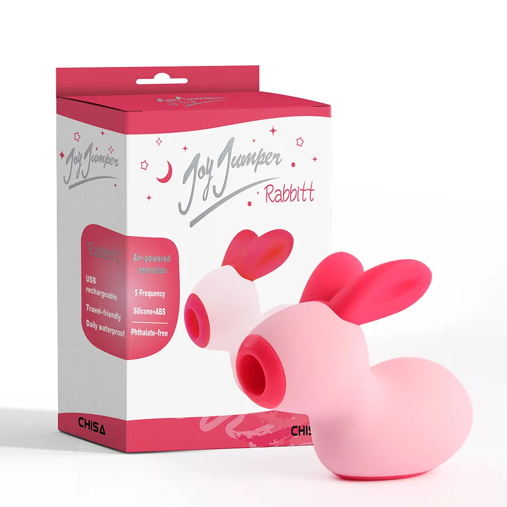 INSUFLADOR VIBRADOR RABBIT PINK CHISA CN-534388486