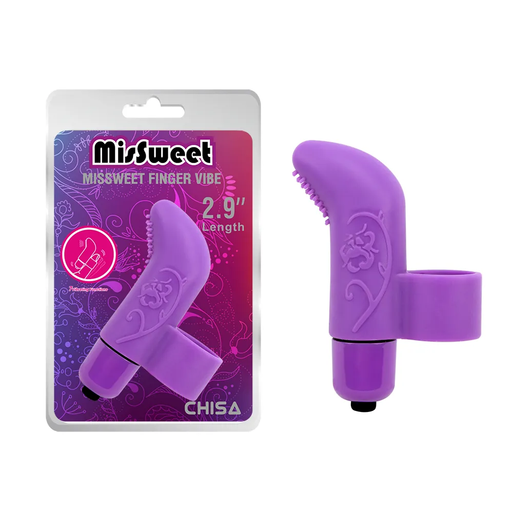 VIBRADOR DEDO MISSWEET FINGER CHISA CN-371312212