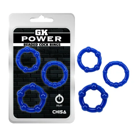 PACK 3 ANILLO PARA PENE GK POWER CHISA CN-330300013