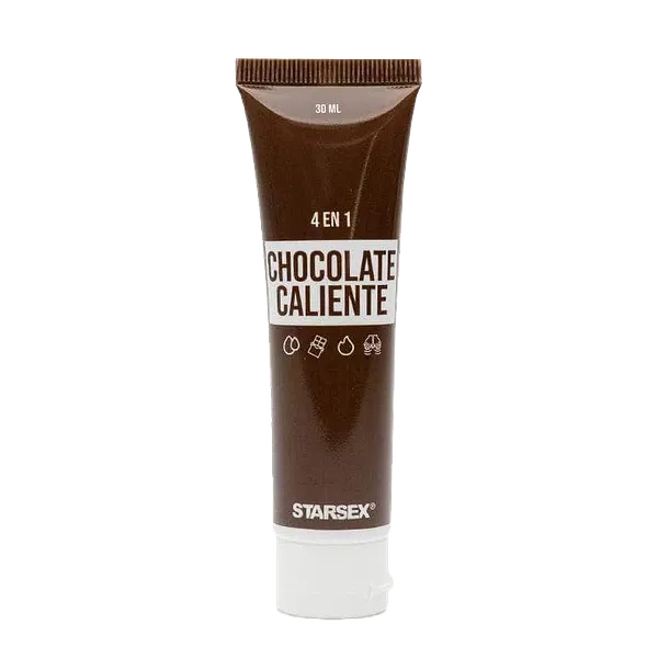 LUBRICANTE 4 EN 1  CHOCOLATE CALIENTE 30ML