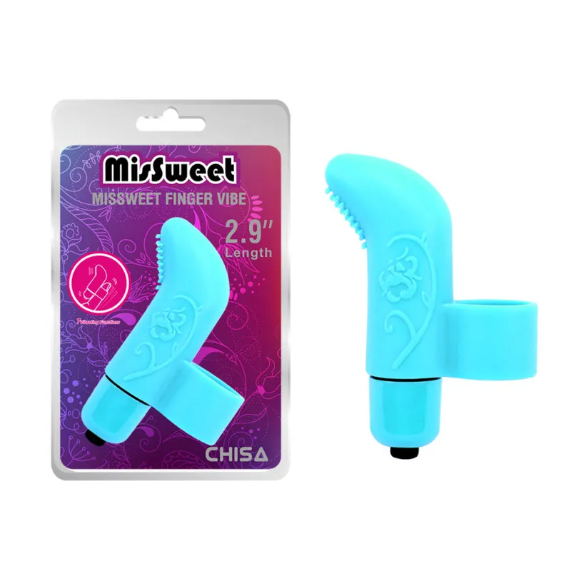 VIBRADOR DEDO MISSWEET FINGER CHISA CN-371312211