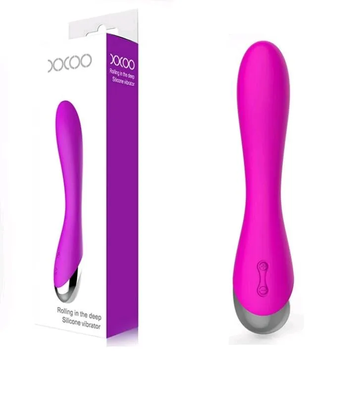 VIBRADOR PREMIUM, 10 FRECUENCIAS, CARGA USB. DOCOO - VV098