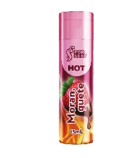 GEL CALIENTE FRUTILLA BAÑADA EN CHOCOLATE FOR SEXY 15 ML.