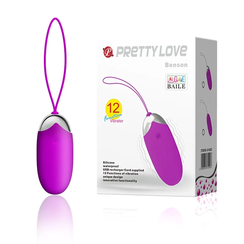  HUEVO VIBRADOR PRETTY LOVE BI-014362