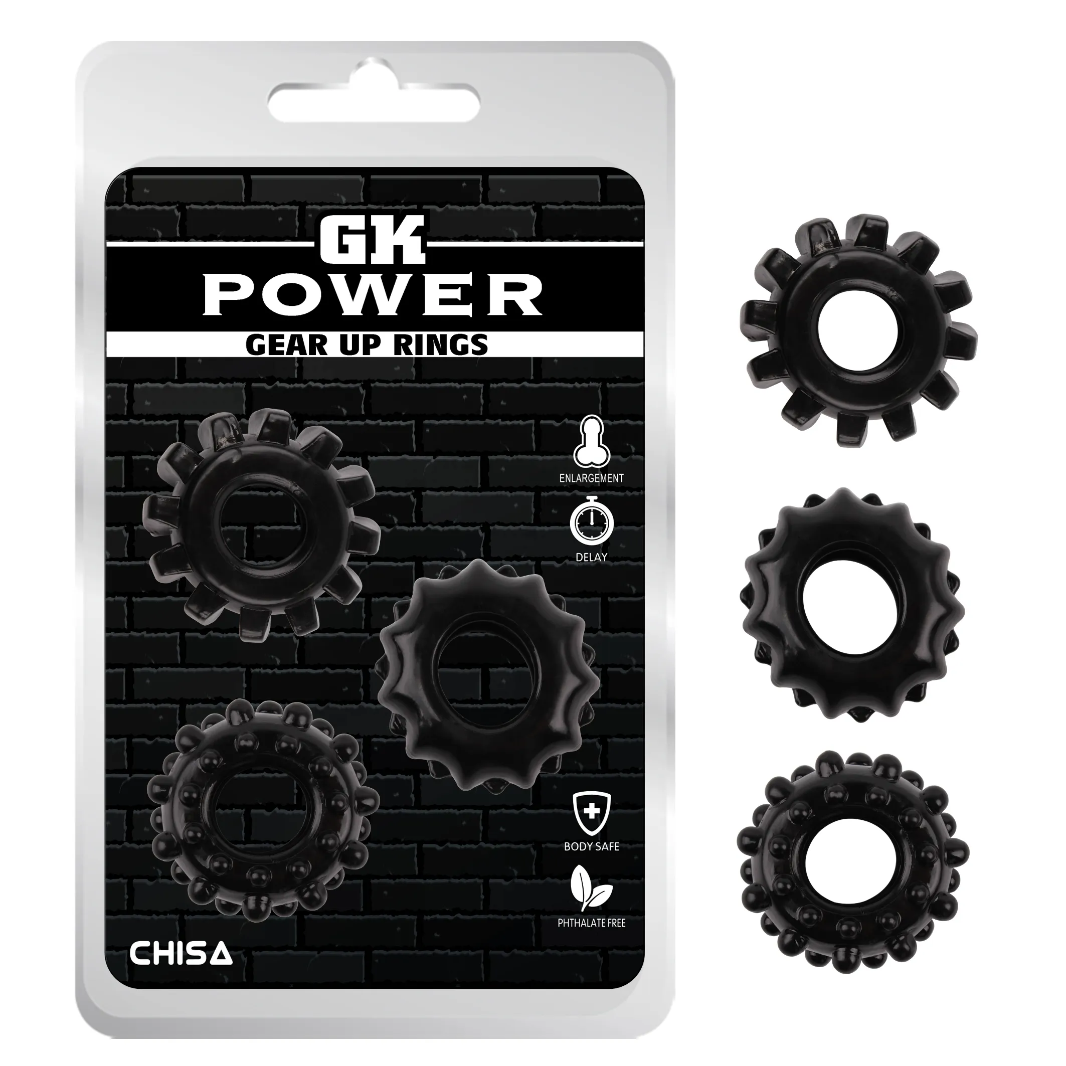 KIT ANILLO PARA PENE GKPOWER CHISA CN-370395712