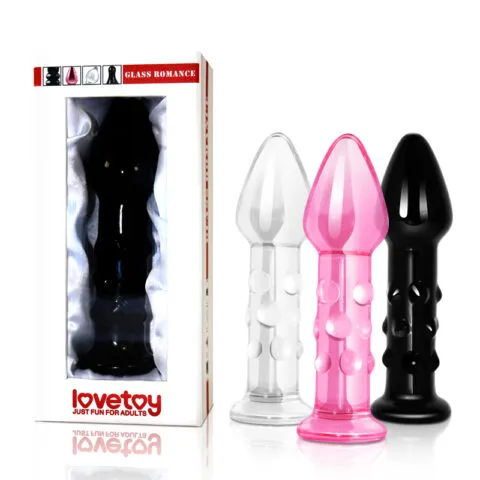 PLUG ANAL GLASSROMANCE LOVETOY GS13C