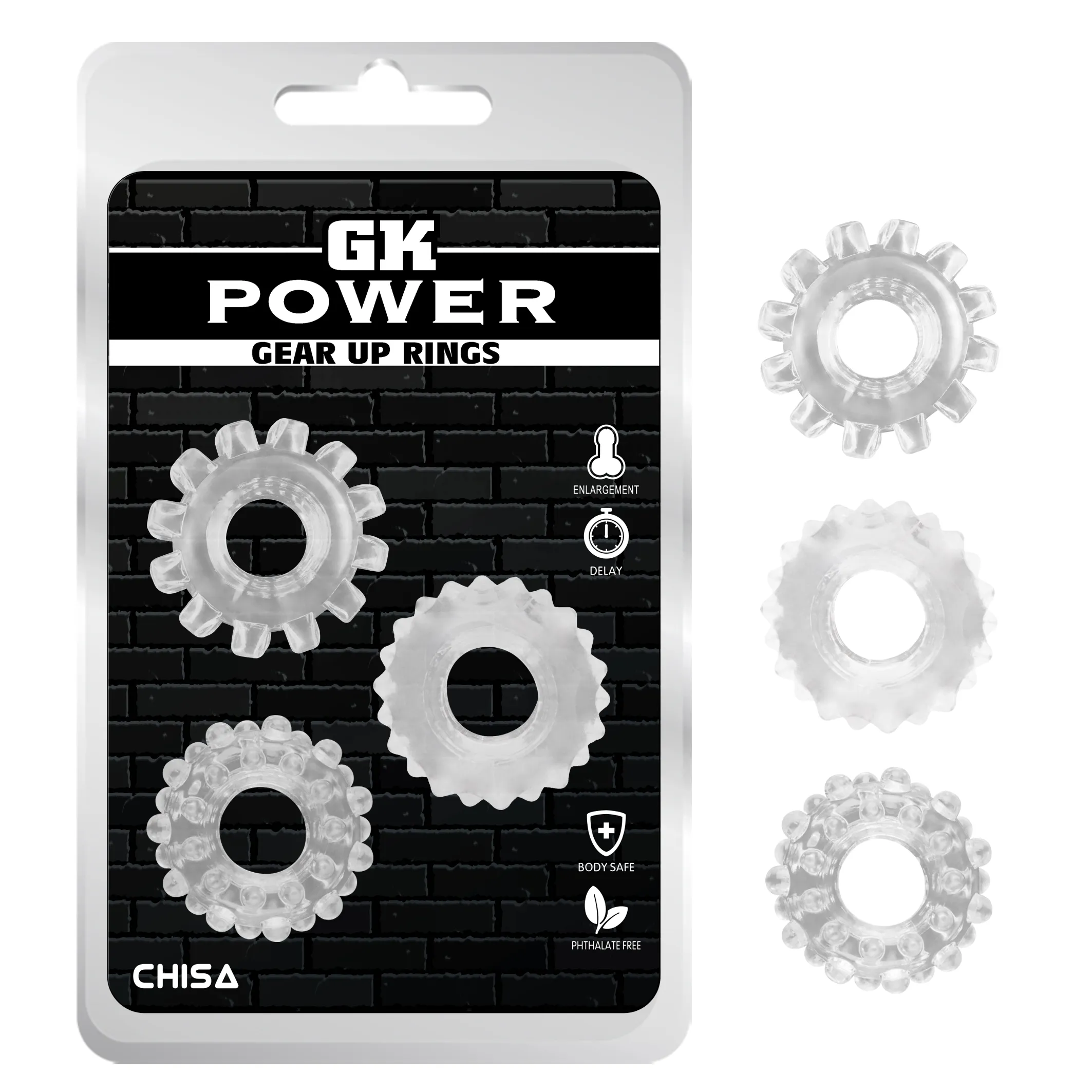 KIT ANILLO PARA PENE GKPOWER CHISA CN-370395710