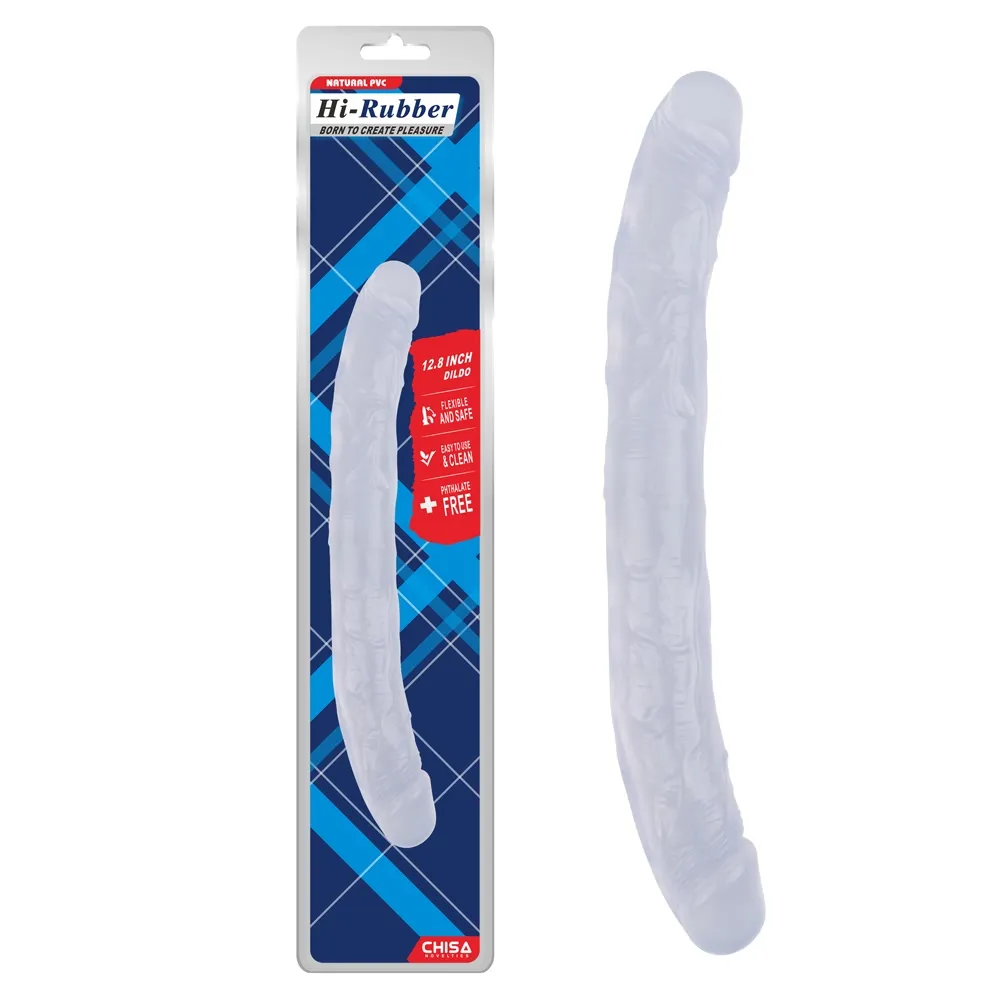 DILDO DOBLE GLEN MCQ HI-RUBBER 32,5 CM CHISA CN-711926480