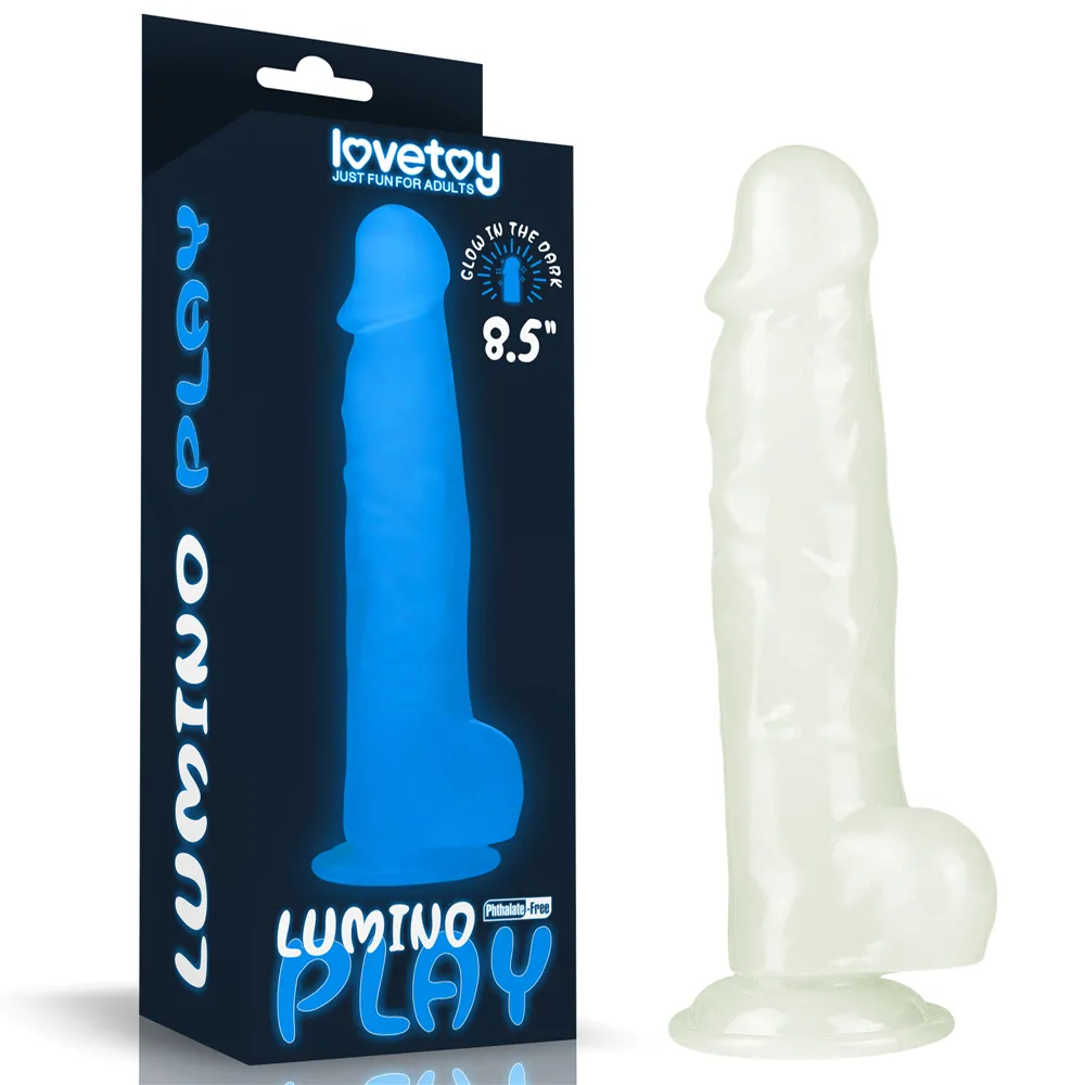  DILDO LUMINISCENTE LUMINO 16,5CM LOVETOY LV319022