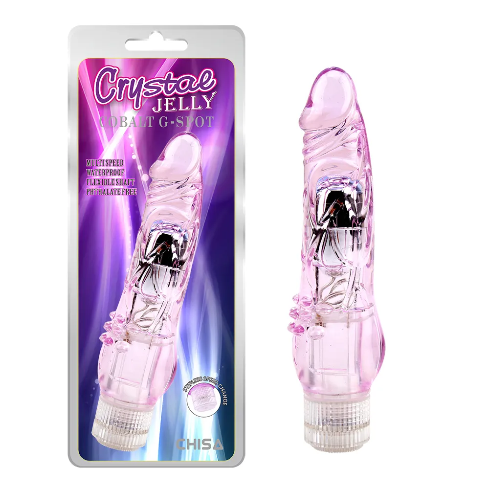 DILDO VIBRADOR G-SPOT CRYSTALJELLY CHISA CN-131870362