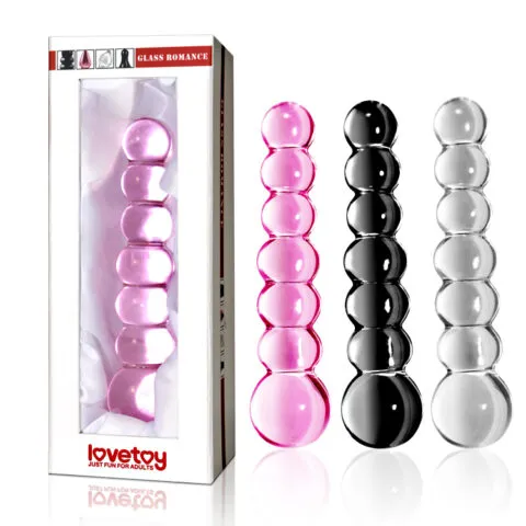 DILDO GLASSROMANCE LOVETOY GS09C