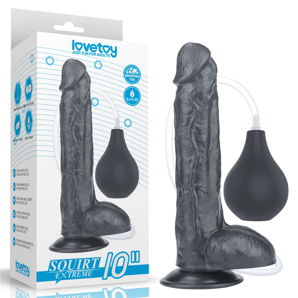 DILDO EYACULADOR SQUIRT EXTREME 25CM LOVETOY LV116025