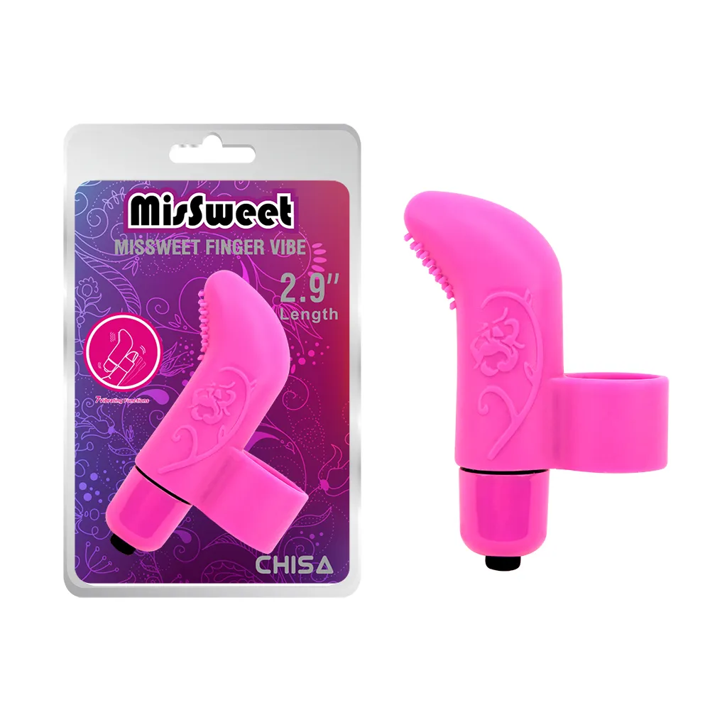 VIBRADOR DEDO MISSWEET FINGER CHISA CN-371312210