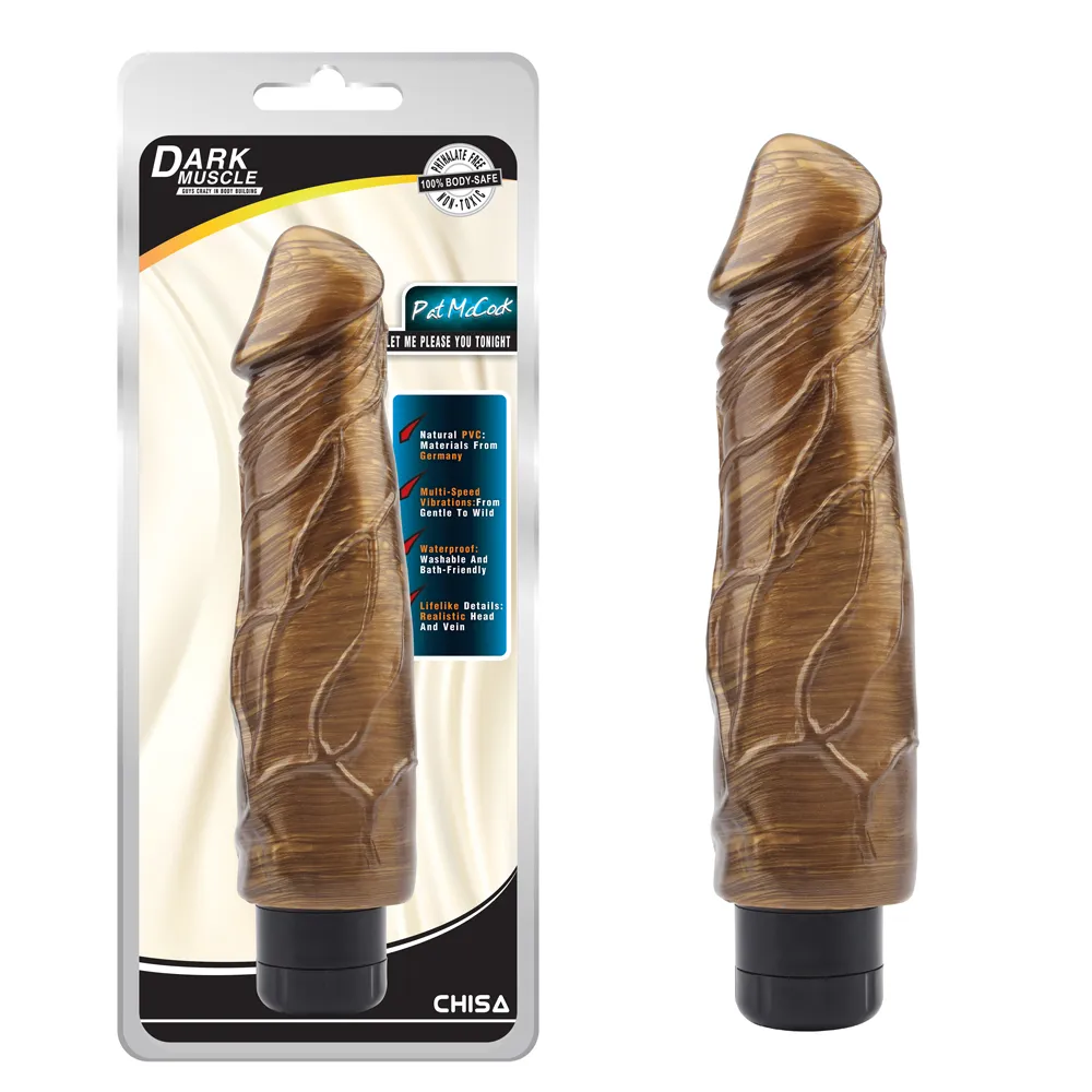 DILDO VIBRADOR DUK DARKMUSCULE CHISA CN-711872343