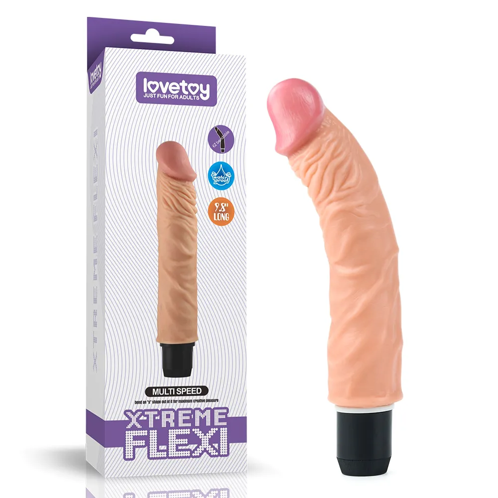 DILDO VIBRADOR XTREME FLEXI 24CM LOVETOY LV1014