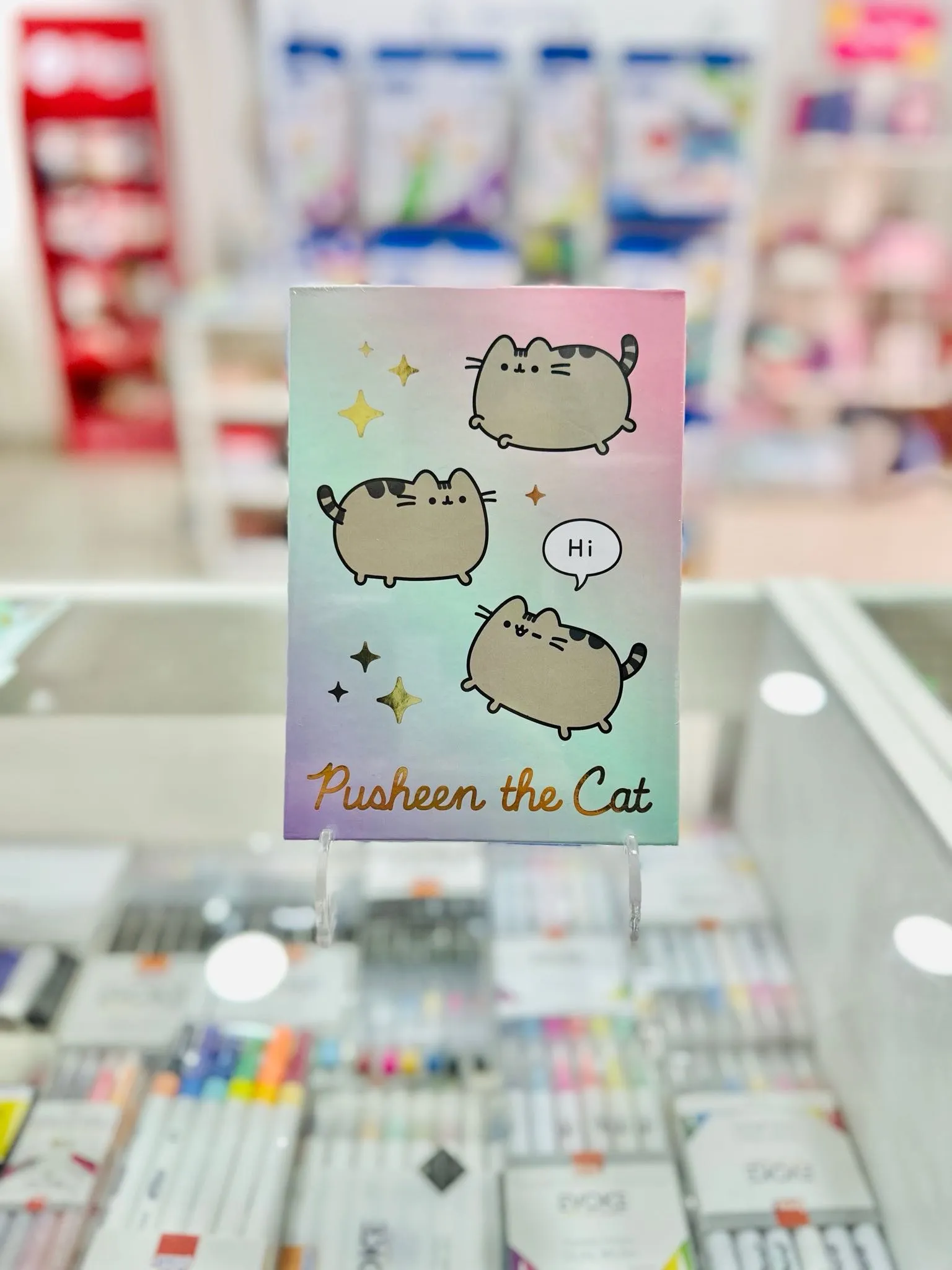 BLOCK DE NOTAS MOOVING PUSHEEN 8 DISEÑOS DIFERENTES 