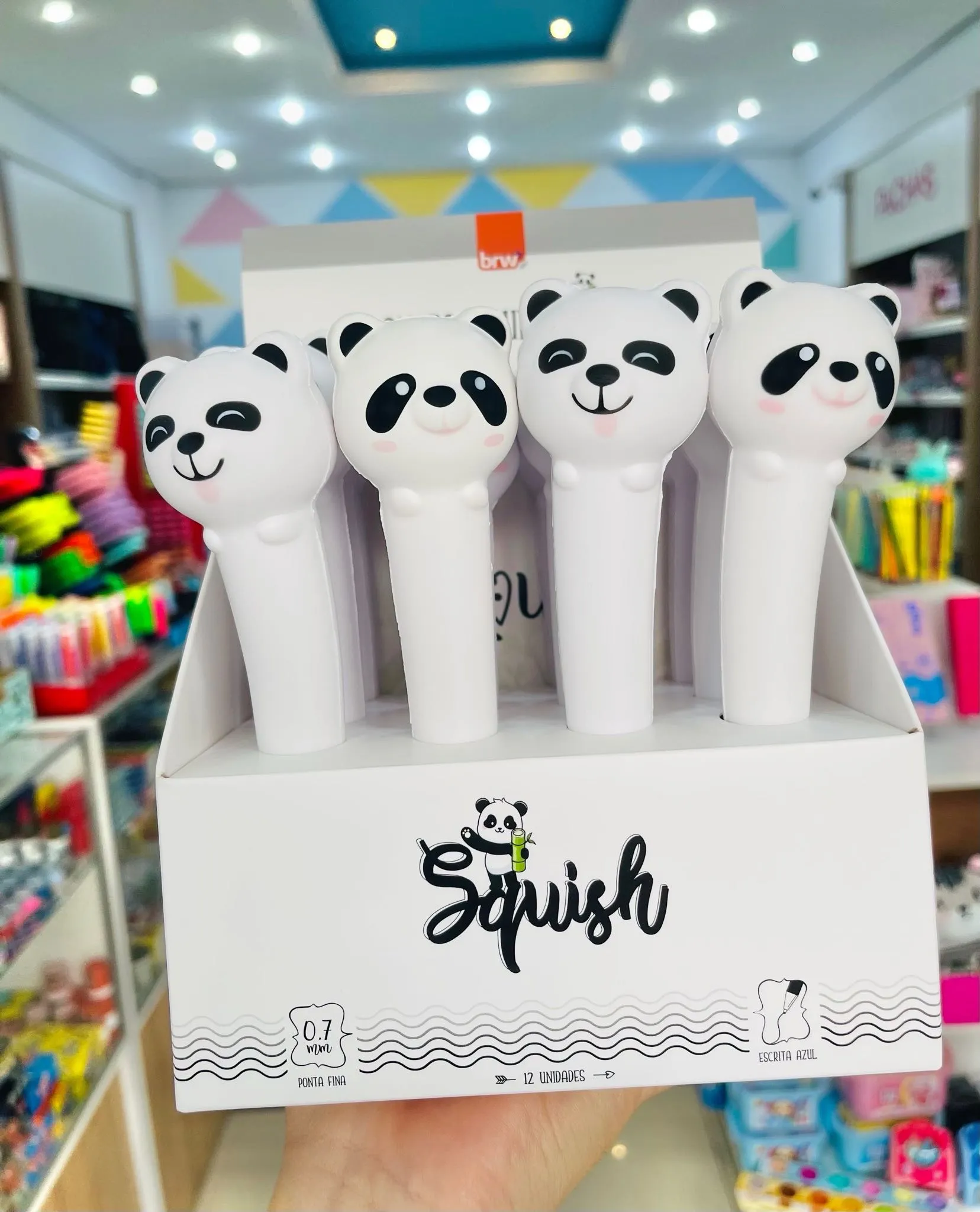 BOLÍGRAFO SQUISH PANDA BRW