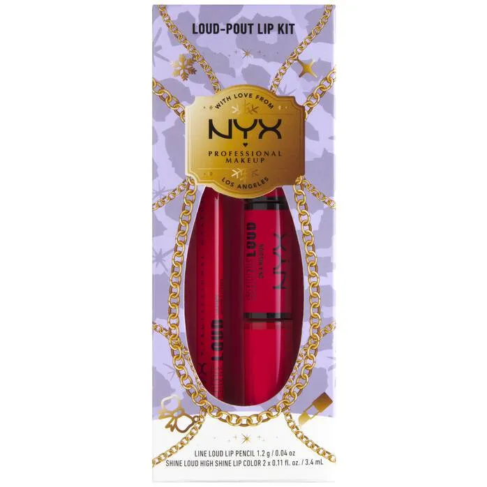 Kit De Labios NYX Professional Makeup Loud Pout