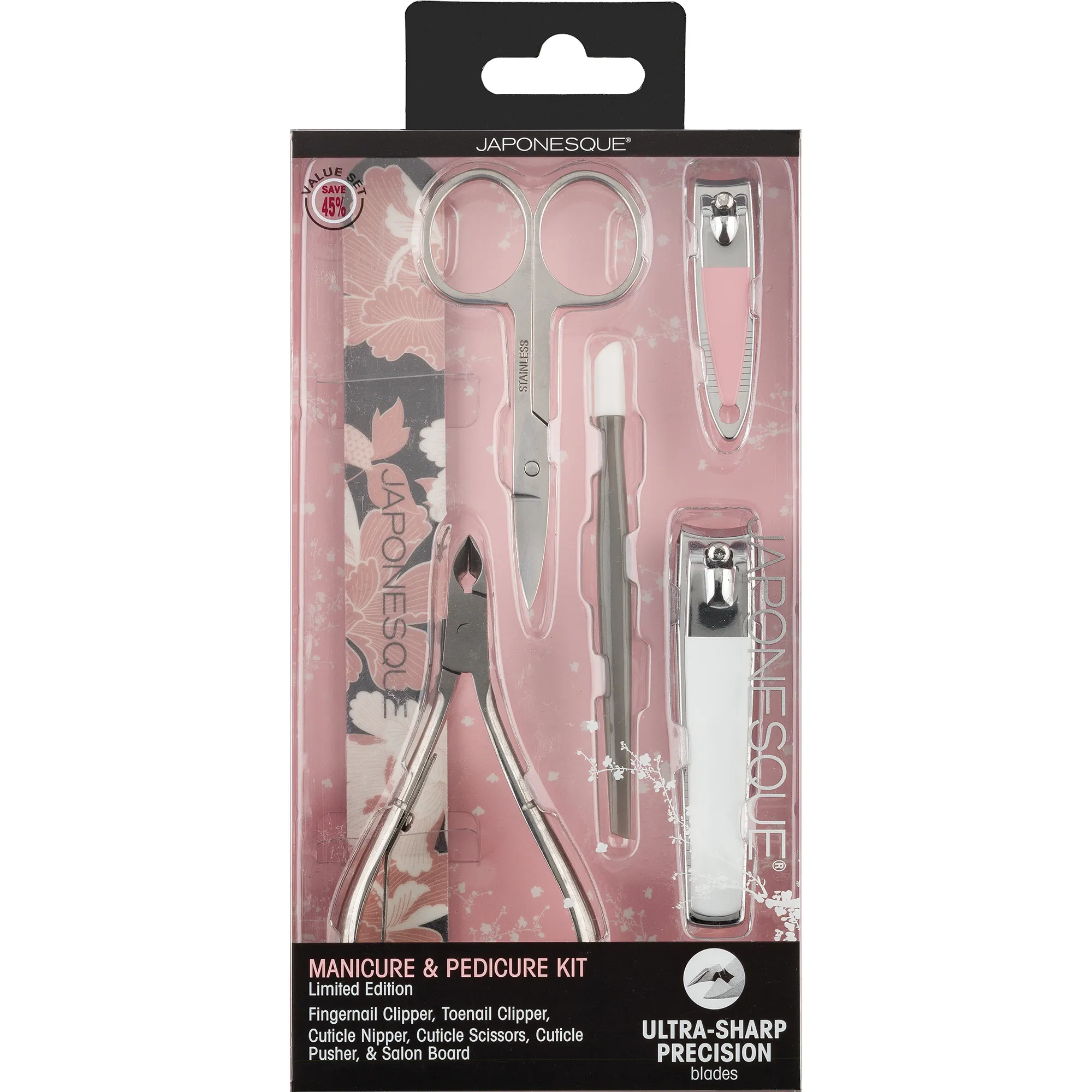 Kit  de instrumentos Japonesque para manicura y pedicura