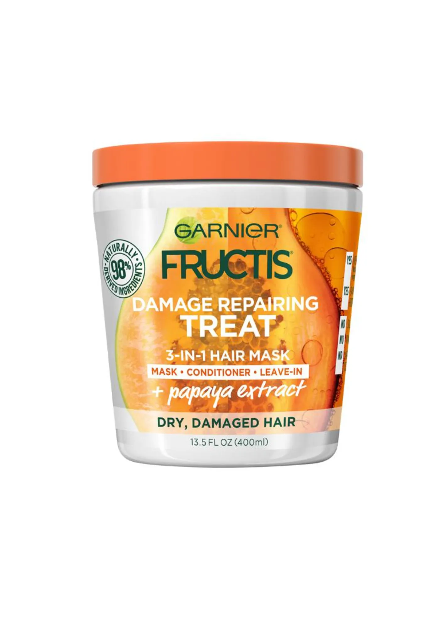 Mascarilla Capilar Garnier Fructis Papaya