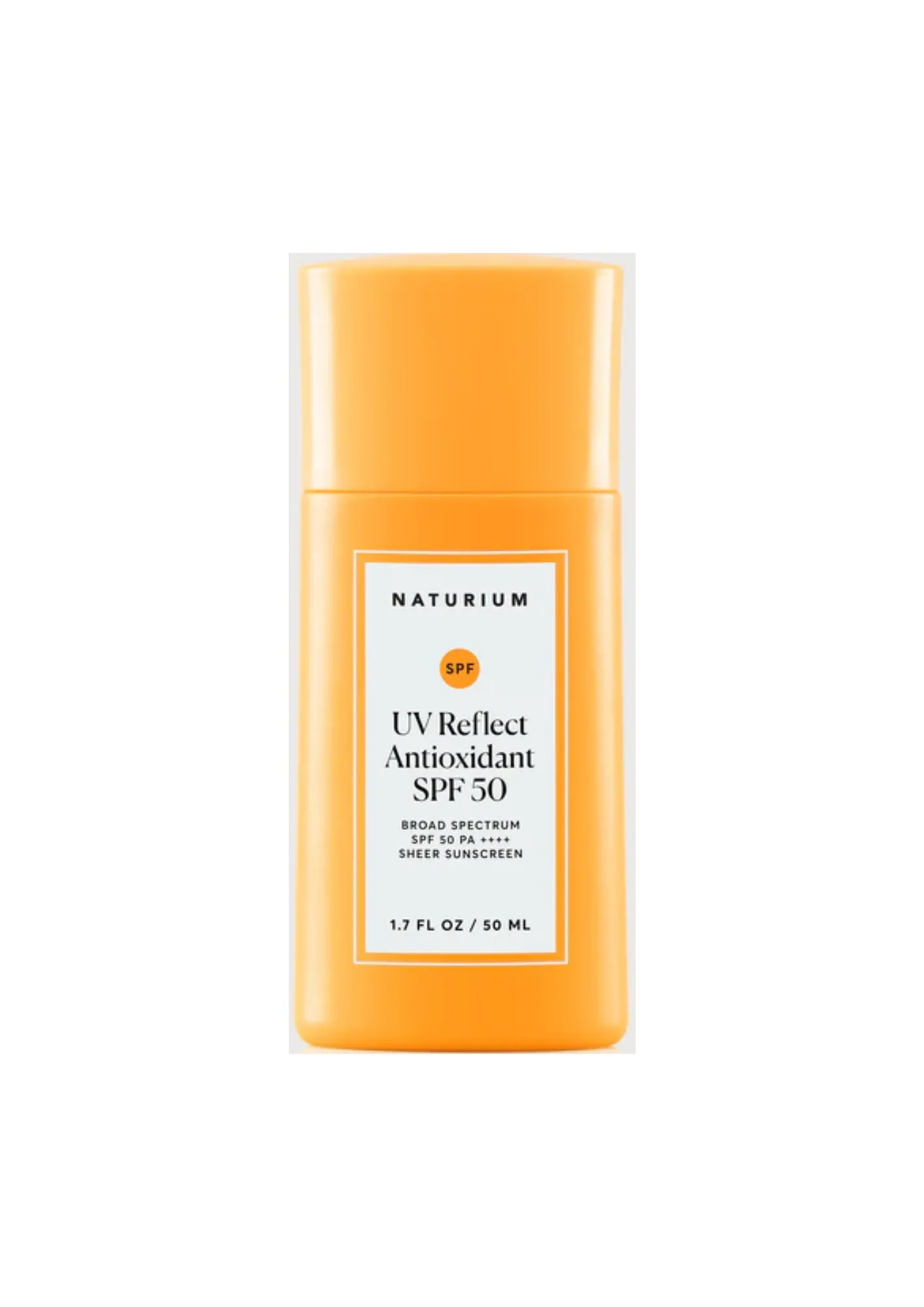 Protector Solar Naturium UV Reflect Antioxidante SPF 50