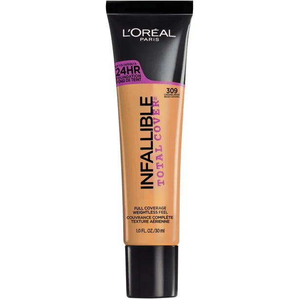 Base LOreal Paris Infallible Total Cover 309  Caramel 30ml