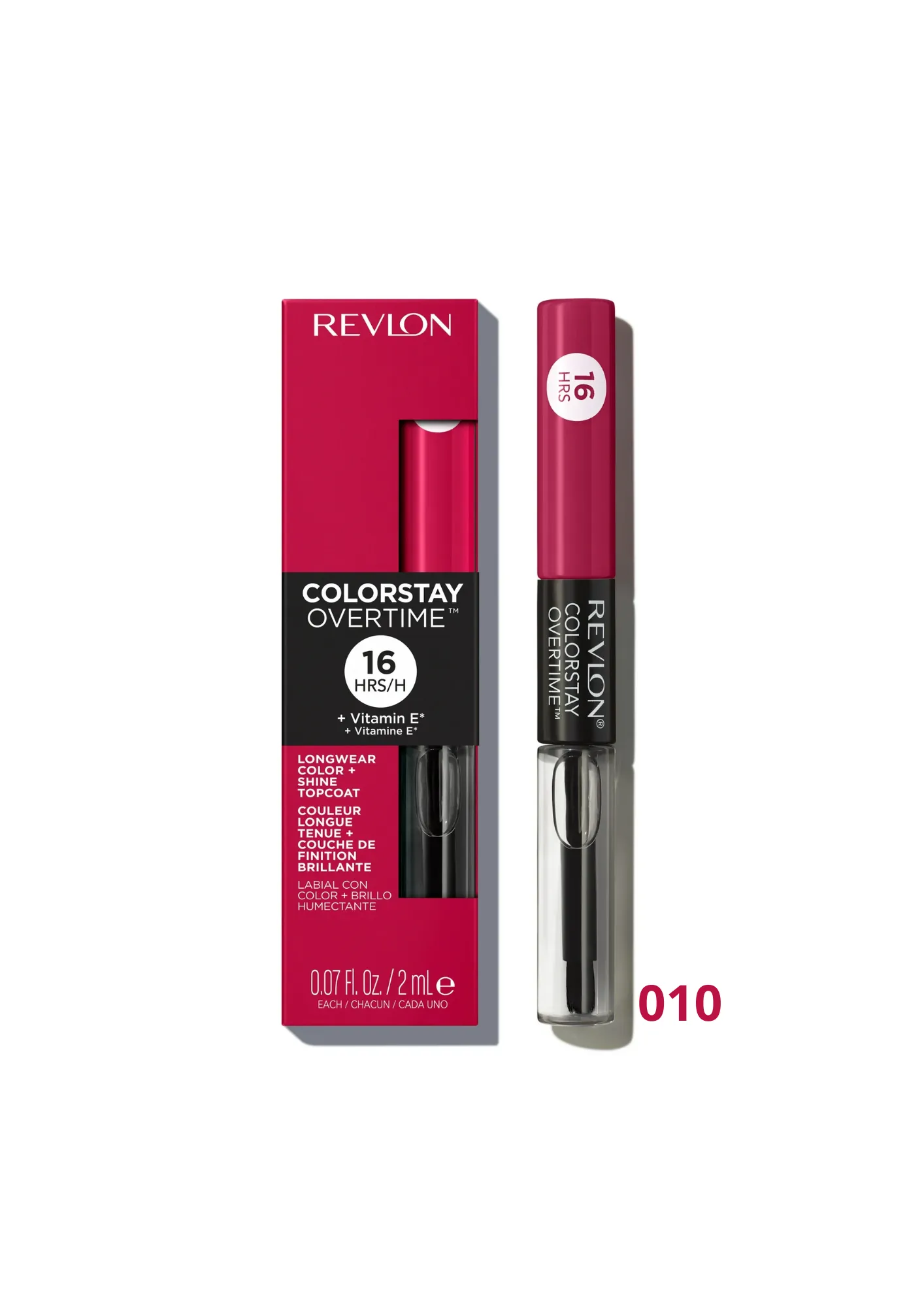 Labial Líquido Revlon ColorStay Overtime + Vitamina E