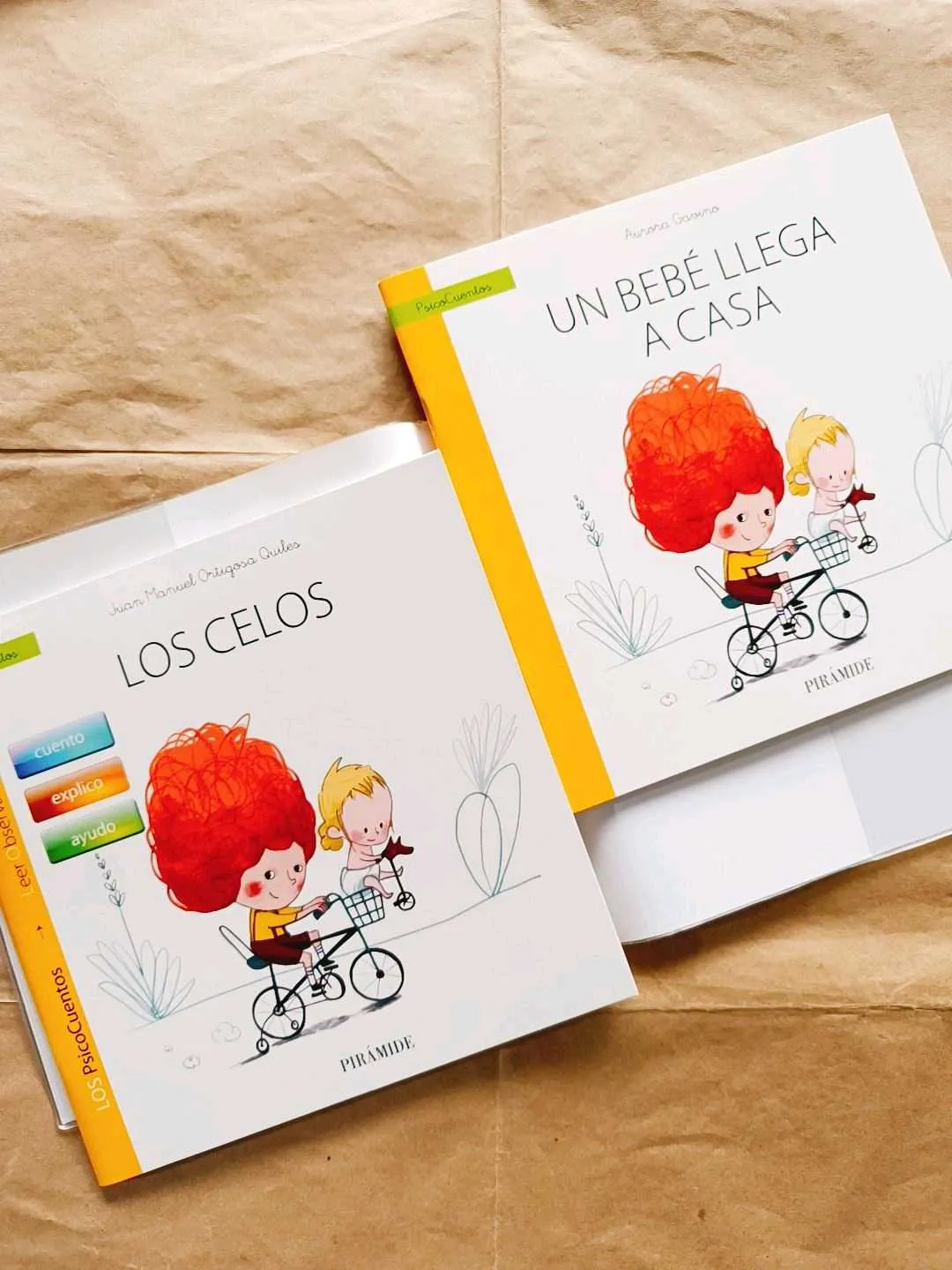 Guía: Los celos + Cuento: Un bebé llega a casa