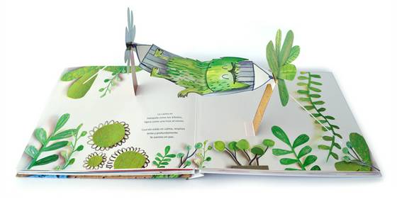 El Monstruo de Colores, un libro pop-up