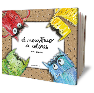 El Monstruo de Colores, un libro pop-up