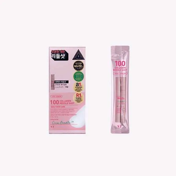 VT Cosmetics,  100 COLLAGEN REEDLE SHOT 2ml*10ea