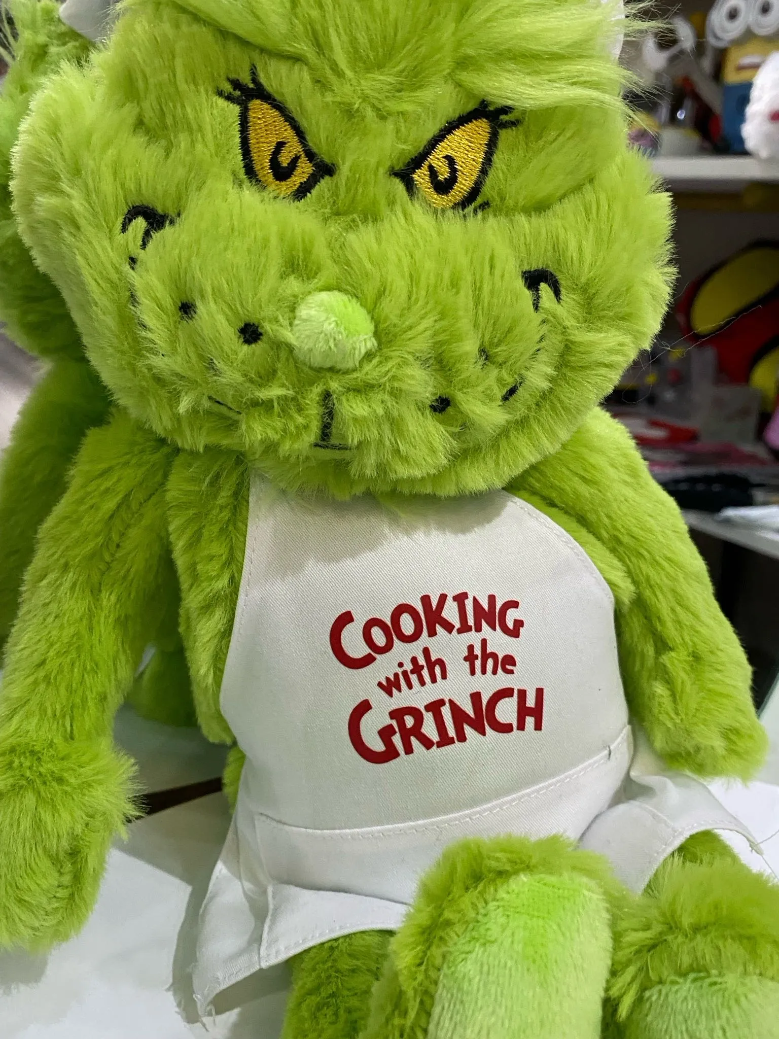 Peluche Grinch Chef 