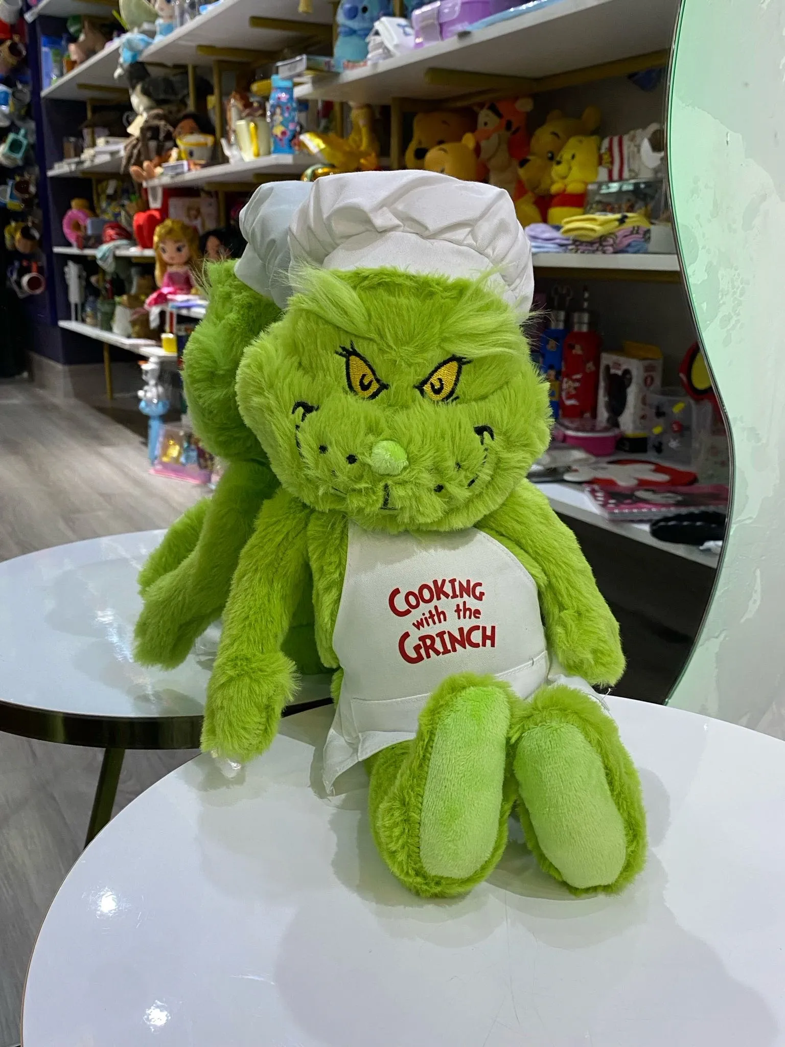 Peluche Grinch Chef 