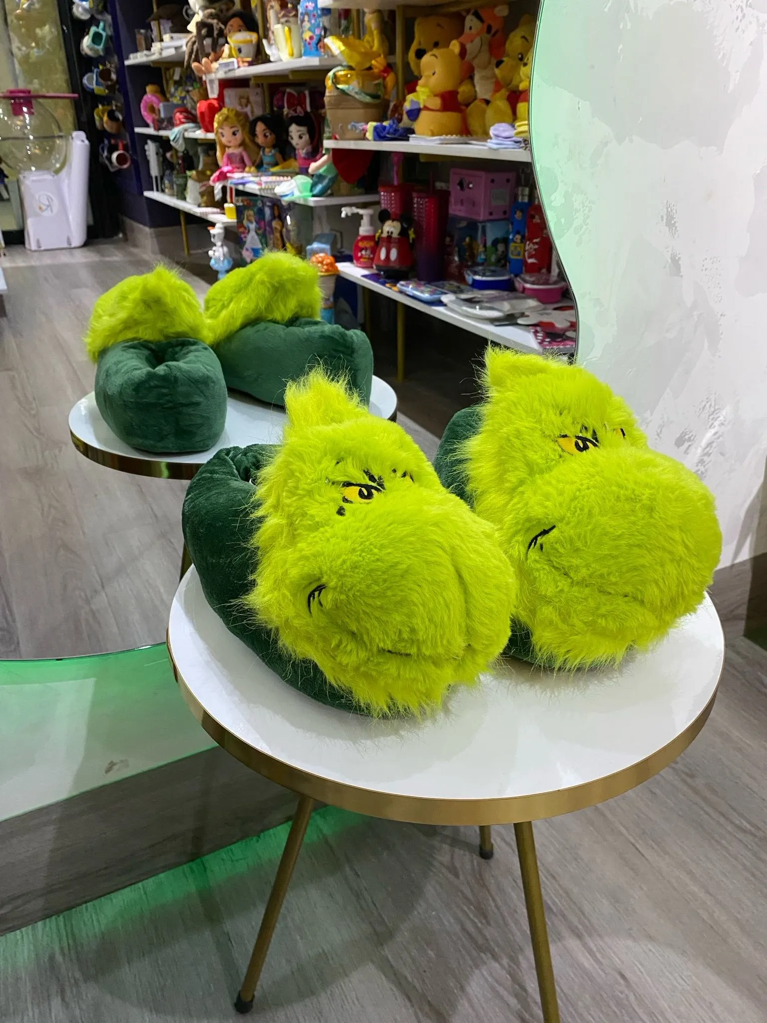 Pantuflas Grinch 3D