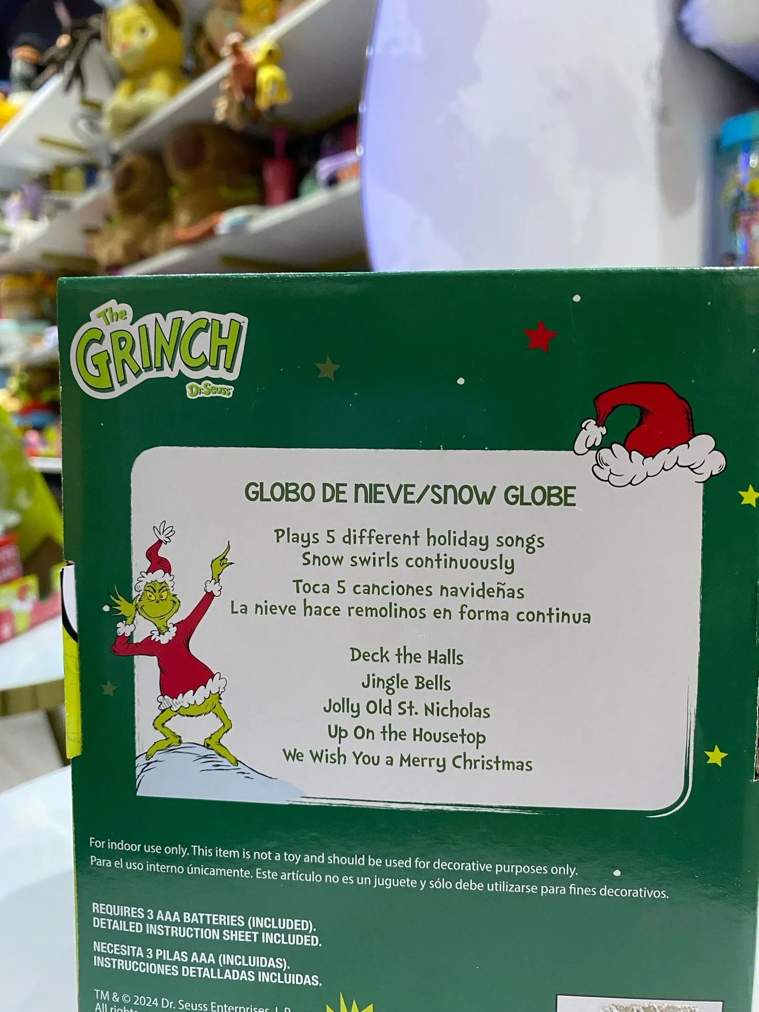 Bola Nieve Grinch 