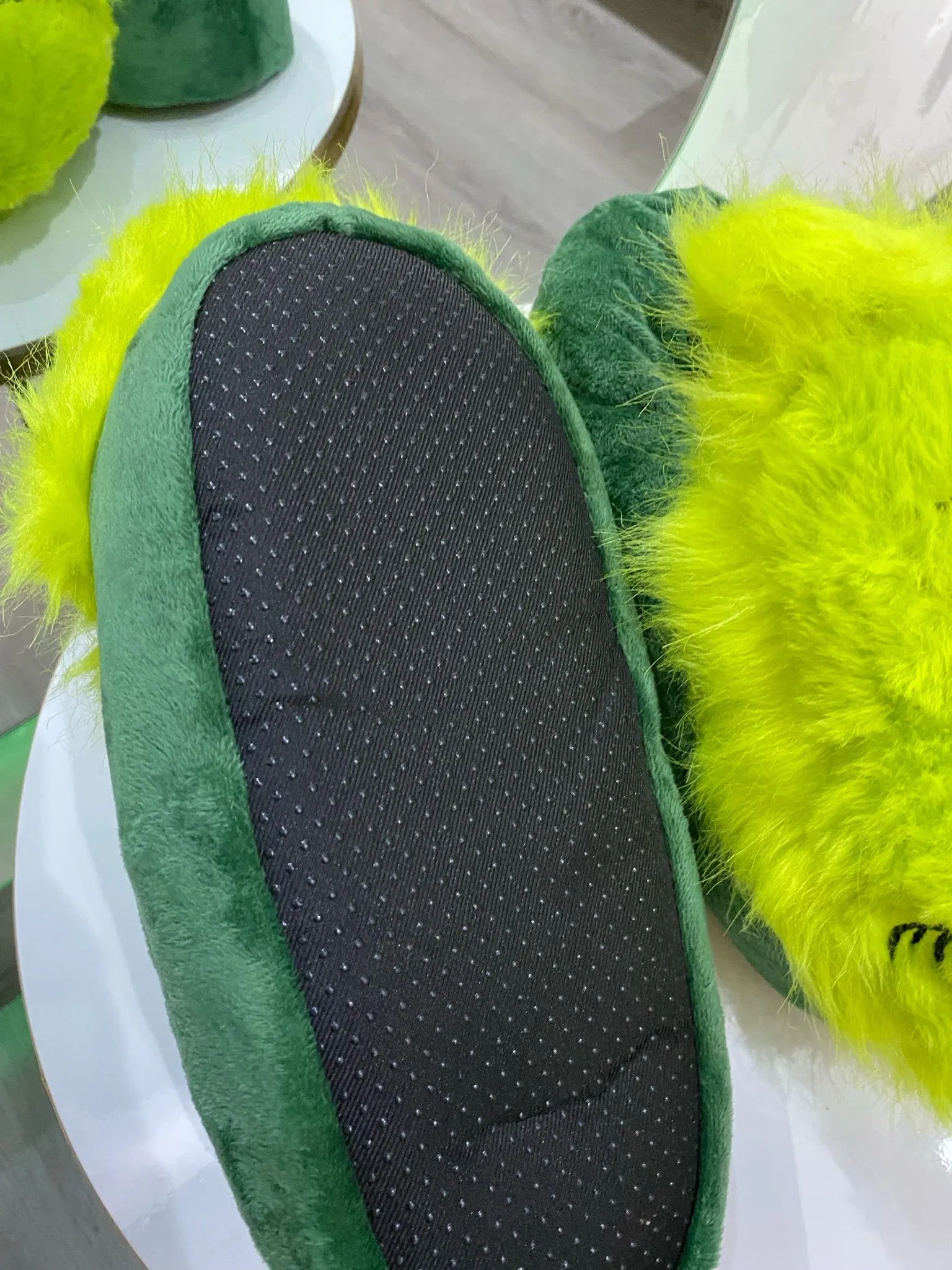 Pantuflas Grinch 3D